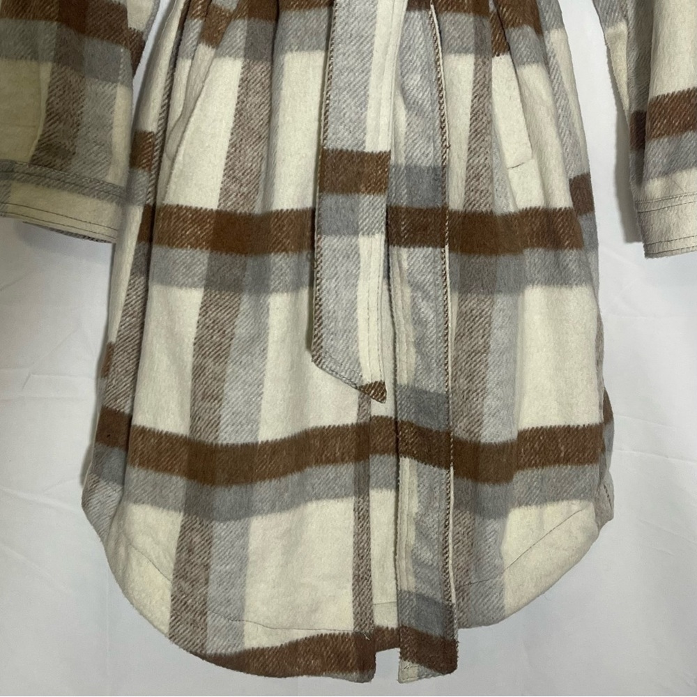 BlankNYC Plaid Belted Shirt Jacket - Picture 8 of 10